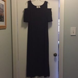 Chico’s cold shoulder long dress